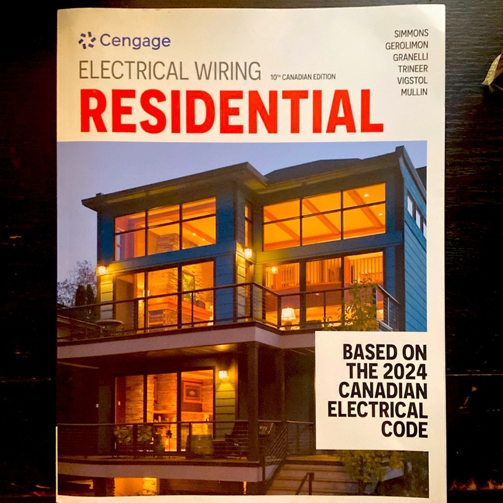 Electrical Wiring: Residential Textbook 2024